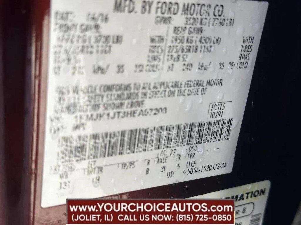 2017 Ford Expedition EL XLT 4x4 - 22937882 - 9