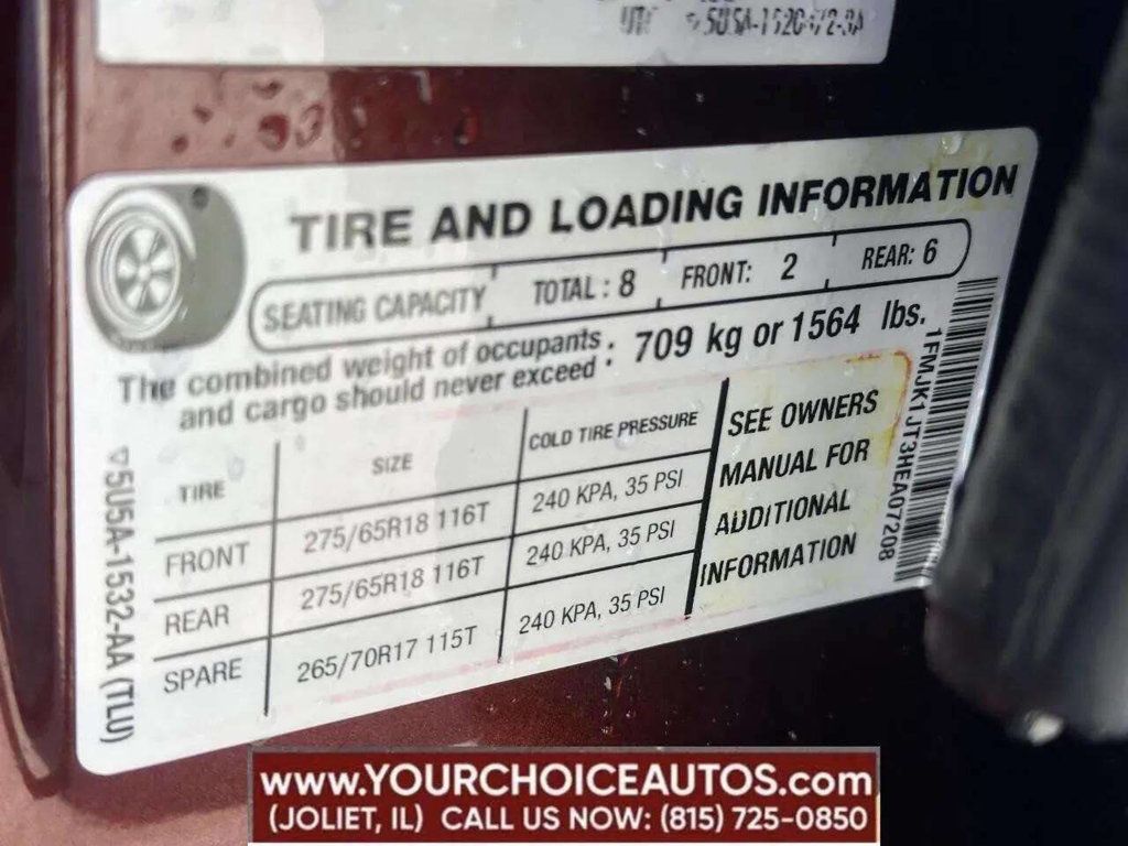 2017 Ford Expedition EL XLT 4x4 - 22937882 - 35