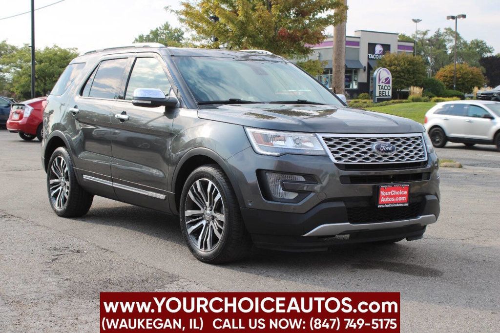 2017 Ford Explorer Platinum 4WD - 22914814 - 2