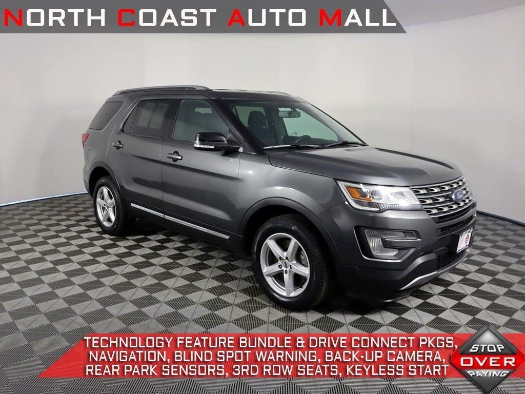 17 Used Ford Explorer Xlt 4wd At North Coast Auto Mall Serving Akron Oh Iid