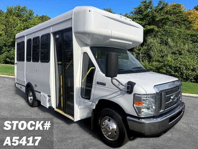 2017 Ford E-350 Non-CDL Wheelchair Shuttle Bus For Sale For Adults Church Seniors & Handicapped Transportation - 22979674 - 0