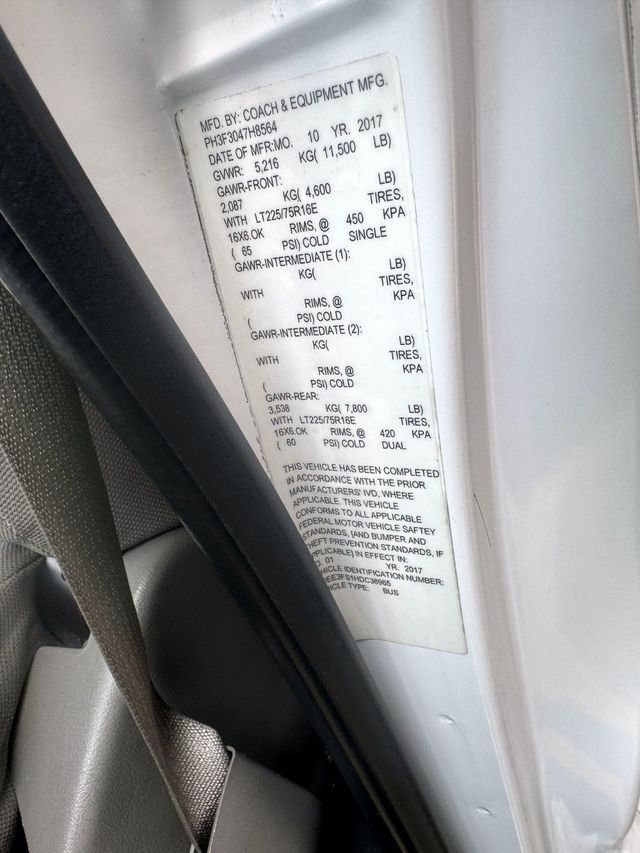 2017 Ford E-350 Non-CDL Wheelchair Shuttle Bus For Sale For Adults Church Seniors & Handicapped Transportation - 22979674 - 48