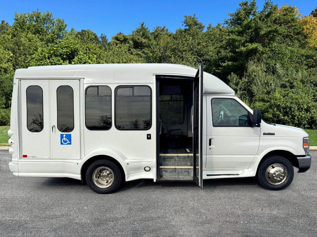 2017 Ford E-350 TurtleTop Non-CDL Wheelchair Shuttle Bus For Seniors Adults & NEMT Wheelchair Transportation - 22918621 - 2