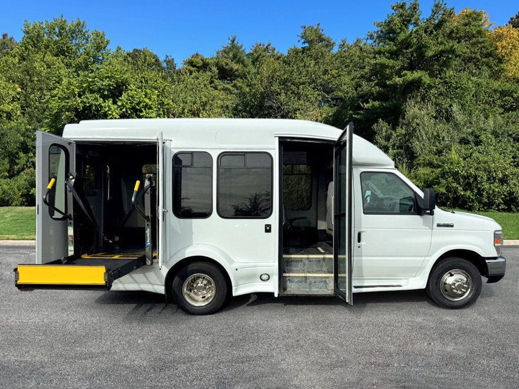 2017 Ford E-350 TurtleTop Non-CDL Wheelchair Shuttle Bus For Seniors Adults & NEMT Wheelchair Transportation - 22918621 - 3