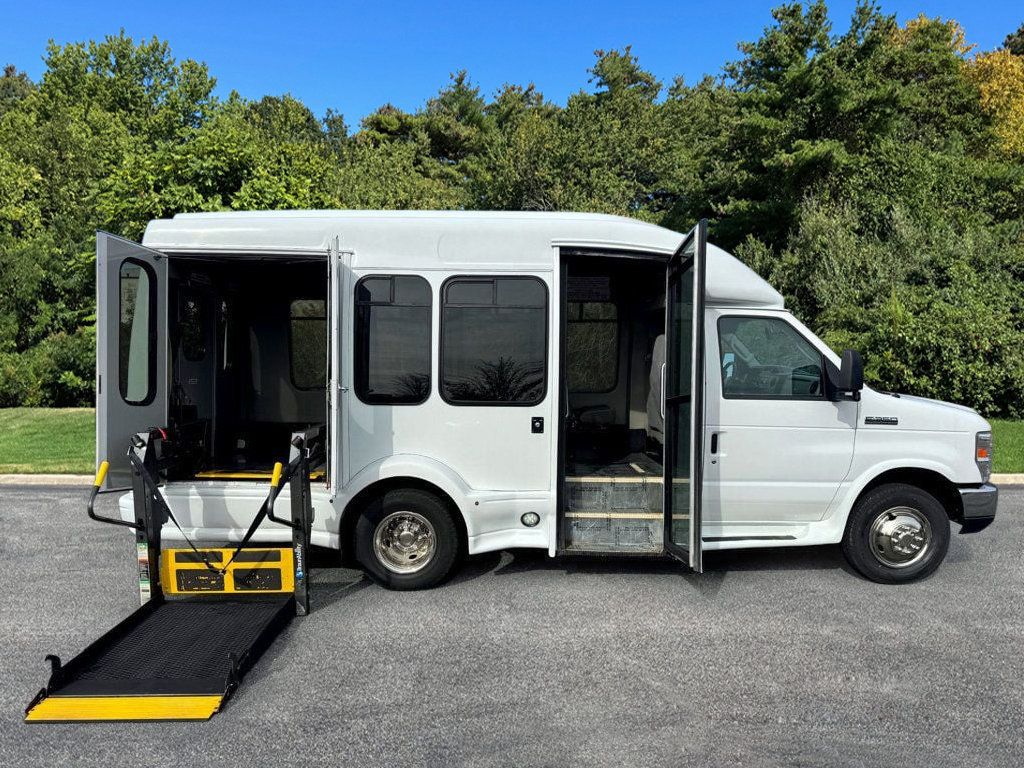 2017 Ford E-350 TurtleTop Non-CDL Wheelchair Shuttle Bus For Seniors Adults & NEMT Wheelchair Transportation - 22918621 - 4