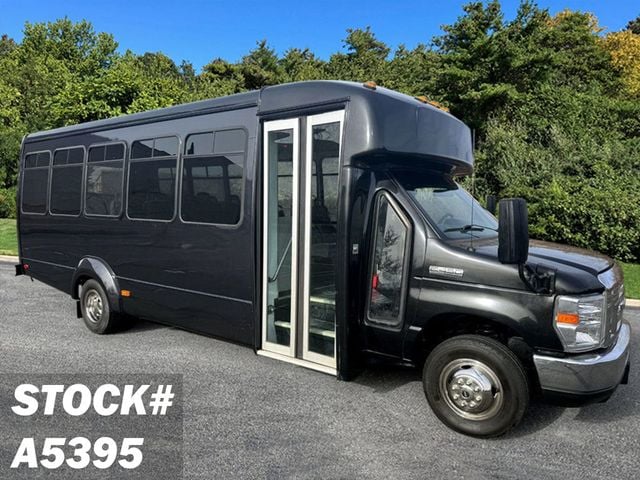 2017 Ford E-450 Cutaway 24 Passenger Shuttle Bus For Tours Charters Activity & Church Transportation - 22915162 - 0