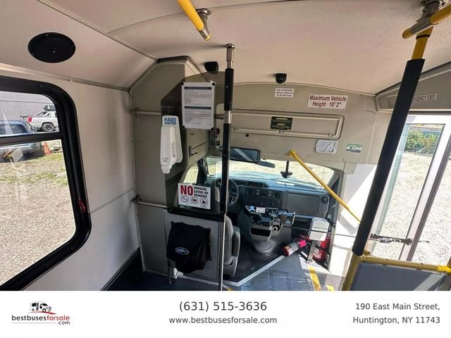 2017 Ford E-Series Cutaway NON-CDL WHEELCHAIR SHUTTLE BUS FOR SALE - 22566657 - 28