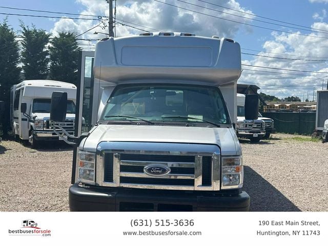 2017 Ford E-Series Cutaway NON-CDL WHEELCHAIR SHUTTLE BUS FOR SALE - 22566657 - 3