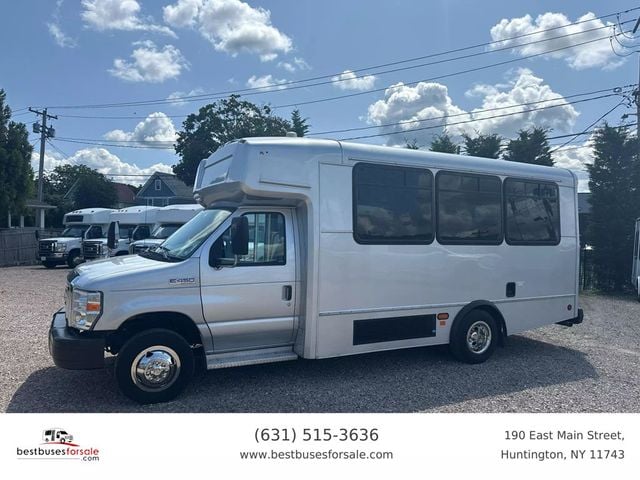 2017 Ford E-Series Cutaway NON-CDL WHEELCHAIR SHUTTLE BUS FOR SALE - 22566657 - 4