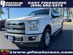 2017 Ford F150 SuperCrew Cab LARIAT 4X4 5.0L FLEX FUEL BACK UP CAM 1 OWNER - 23084807 - 0