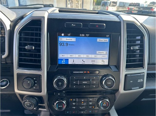 2017 Ford F150 SuperCrew Cab LARIAT 4X4 5.0L FLEX FUEL BACK UP CAM 1 OWNER - 23084807 - 18