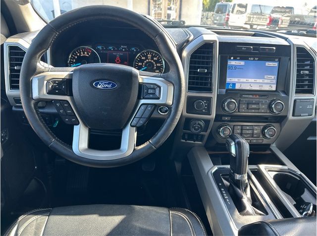 2017 Ford F150 SuperCrew Cab LARIAT 4X4 5.0L FLEX FUEL BACK UP CAM 1 OWNER - 23084807 - 25