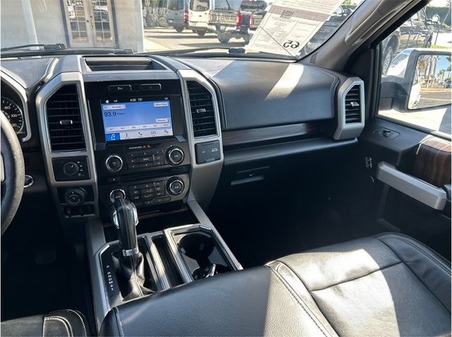 2017 Ford F150 SuperCrew Cab LARIAT 4X4 5.0L FLEX FUEL BACK UP CAM 1 OWNER - 23084807 - 26