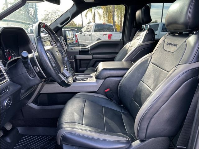 2017 Ford F150 SuperCrew Cab RAPTOR 4X4 NAV BACK UP CAM CLEAN - 22998569 - 13