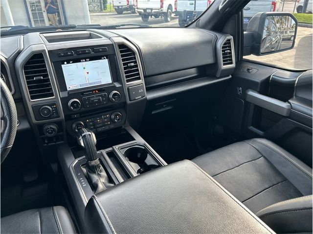 2017 Ford F150 SuperCrew Cab RAPTOR 4X4 NAV BACK UP CAM CLEAN - 22998569 - 19