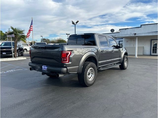 2017 Ford F150 SuperCrew Cab RAPTOR 4X4 NAV BACK UP CAM CLEAN - 22998569 - 4