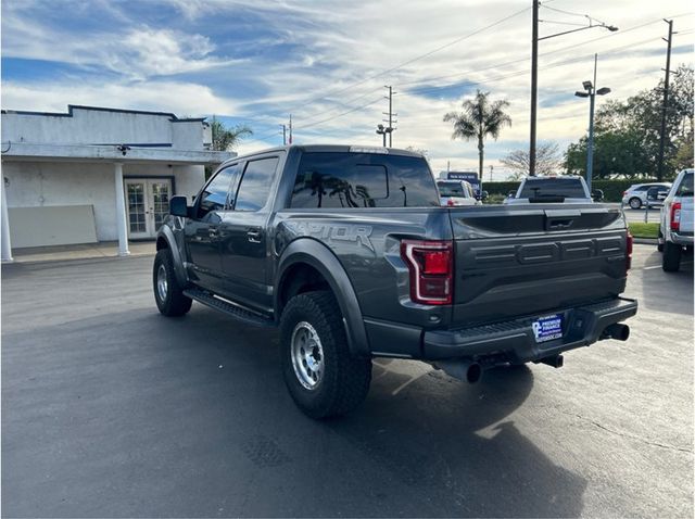 2017 Ford F150 SuperCrew Cab RAPTOR 4X4 NAV BACK UP CAM CLEAN - 22998569 - 6