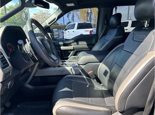 2017 Ford F150 SuperCrew Cab RAPTOR 4X4 NAV BACK UP CAM CLEAN - 22998570 - 10