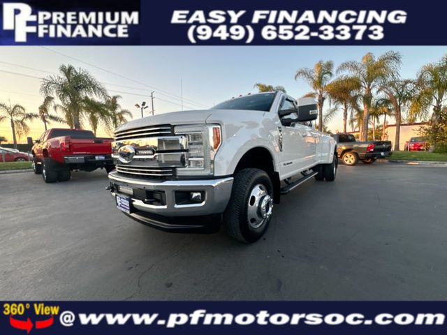 2017 Ford F350 Super Duty Crew Cab LARIAT DUALLY 4X4 DIESEL NAV BACK UP CAM 1OWNER - 22750559 - 0