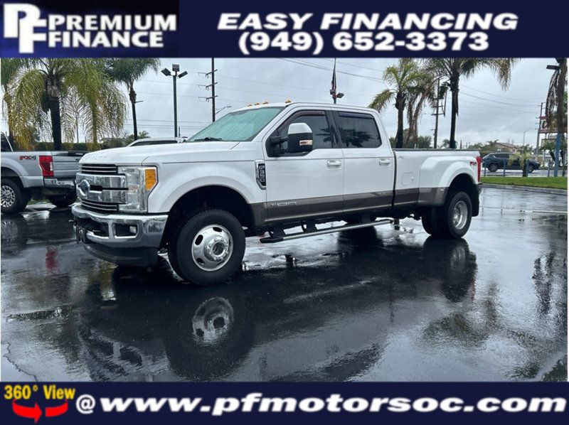 2017 Ford F350 Super Duty Crew Cab LARIAT DUALLY 4X4 DIESEL NAV BACK UP CAM CLEAN - 22969676 | Video 1
