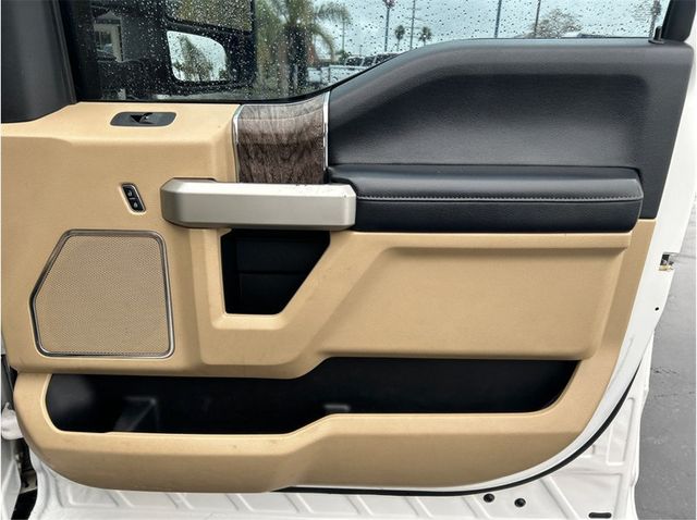 2017 Ford F350 Super Duty Crew Cab LARIAT DUALLY 4X4 DIESEL NAV BACK UP CAM CLEAN - 22969676 - 23