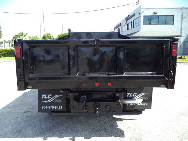 2017 Ford F450 Extended Cab w/ 10ft Dump Truck Steel Mason Dump Body - 23065768 - 11