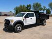 2017 Ford F450 Extended Cab w/ 10ft Dump Truck Steel Mason Dump Body - 23065768 - 1