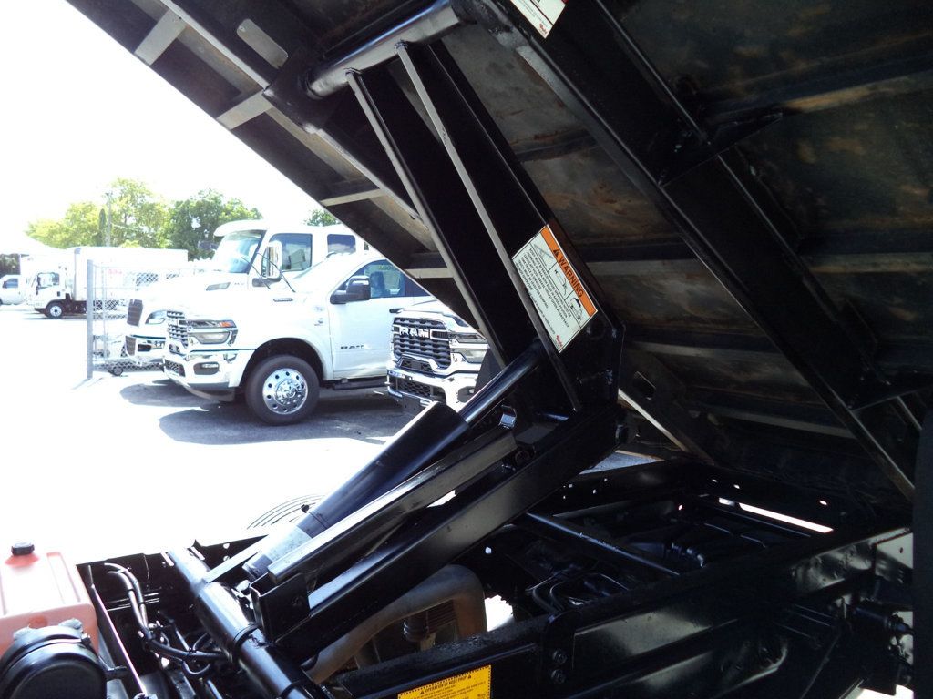 2017 Ford F450 Extended Cab w/ 10ft Dump Truck Steel Mason Dump Body - 23065768 - 25