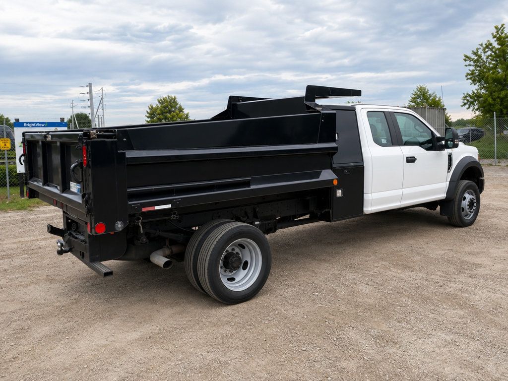 2017 Ford F450 Extended Cab w/ 10ft Dump Truck Steel Mason Dump Body - 23065768 - 3