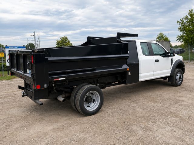 2017 Ford F450 Extended Cab w/ 10ft Dump Truck Steel Mason Dump Body - 23065768 - 3