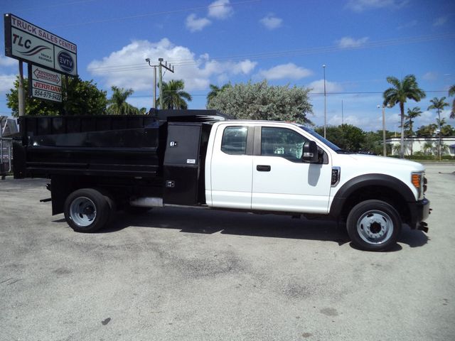 2017 Ford F450 Extended Cab w/ 10ft Dump Truck Steel Mason Dump Body - 23065768 - 7