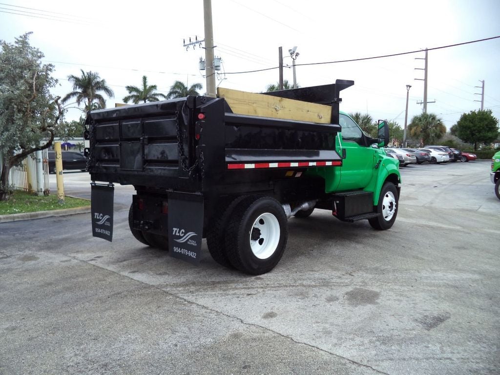 2017 Ford F650 10FT MASON CONTRACTORS DUMP TRUCK..25,950lb GVWR. - 22286899 - 9