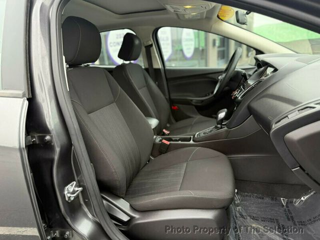 2017 Ford Focus SEL HATCHBACK W/ SUNROOF, BLUETOOTH, & CRUISE CONTROL - 22961875 - 32
