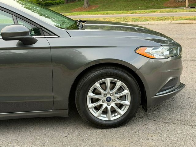 2017 Ford Fusion Fusion S FWD, Magnetic Metallic Exterior, Bluetooth Audio - 23028188 - 10