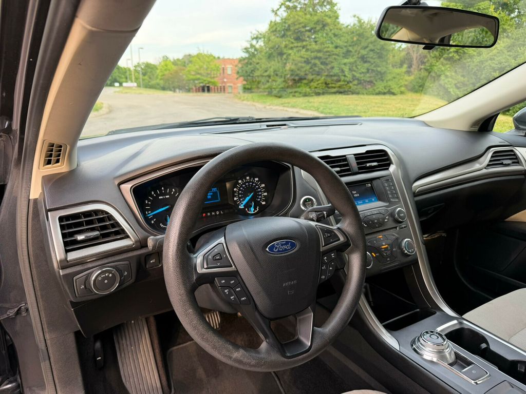 2017 Ford Fusion Fusion S FWD, Magnetic Metallic Exterior, Bluetooth Audio - 23028188 - 14
