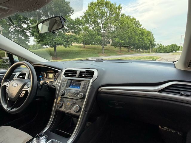 2017 Ford Fusion Fusion S FWD, Magnetic Metallic Exterior, Bluetooth Audio - 23028188 - 17