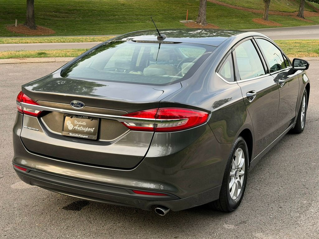 2017 Ford Fusion Fusion S FWD, Magnetic Metallic Exterior, Bluetooth Audio - 23028188 - 7
