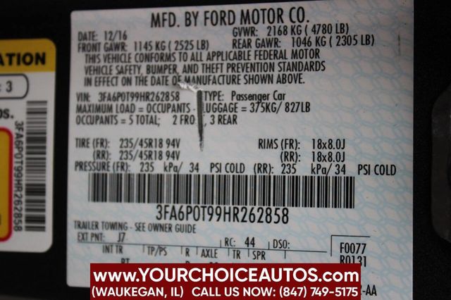 2017 Ford Fusion SE AWD - 22903958 - 32