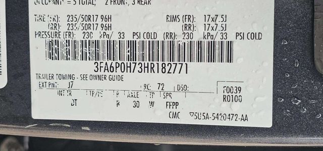 2017 Ford Fusion SE FWD - 22985468 - 9