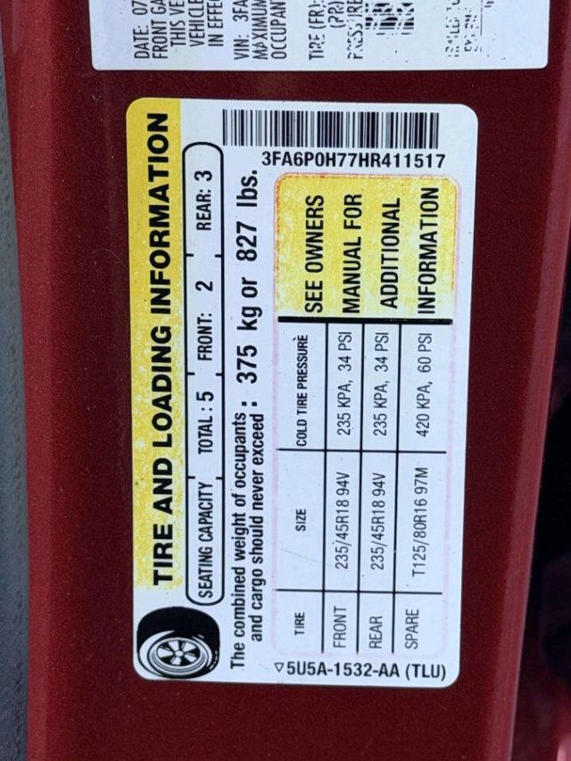 2017 Ford Fusion SE FWD - 23010691 - 16