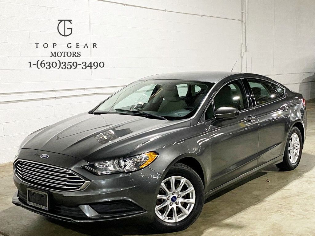 2017 Ford Fusion S FWD - 22351170 - 0