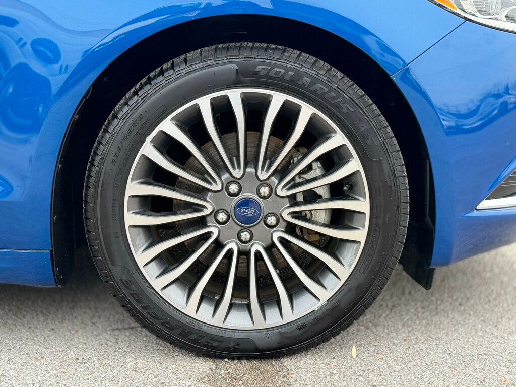 2017 Ford Fusion Energi Titanium Sedan - 22986354 - 47