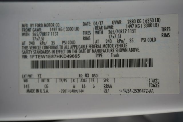 2017 Ford F-150  - 23039891 - 26