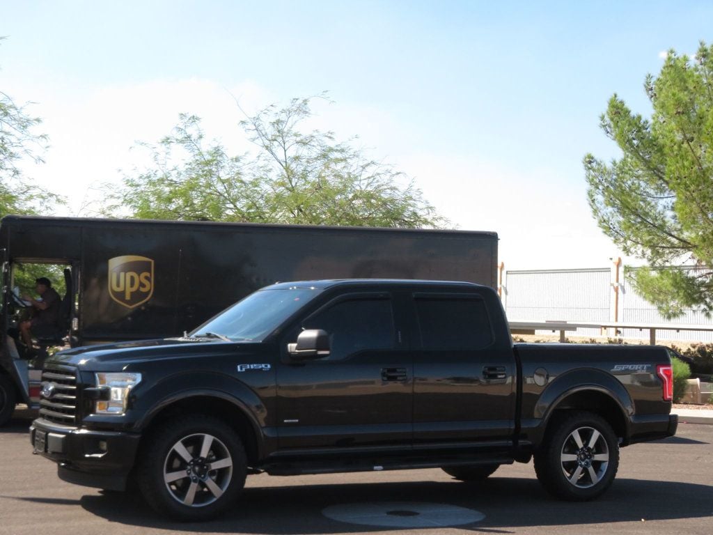 2017 Ford F-150 1OWNER XLT SUPERCREW 4X4 EXTRA CLEAN AZ TRUCK ECOBOOST BLACK - 22927594 - 0
