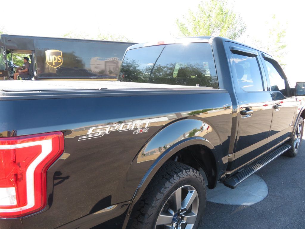 2017 Ford F-150 1OWNER XLT SUPERCREW 4X4 EXTRA CLEAN AZ TRUCK ECOBOOST BLACK - 22927594 - 9