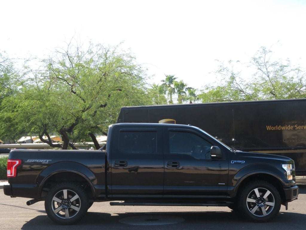 2017 Ford F-150 1OWNER XLT SUPERCREW 4X4 EXTRA CLEAN AZ TRUCK ECOBOOST BLACK - 22927594 - 2