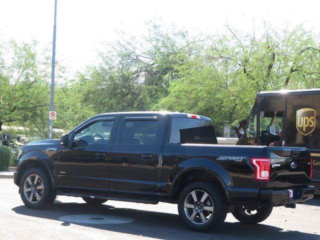2017 Ford F-150 1OWNER XLT SUPERCREW 4X4 EXTRA  CLEAN AZ TRUCK ECOBOOST BLACK  - 22927594 - 4