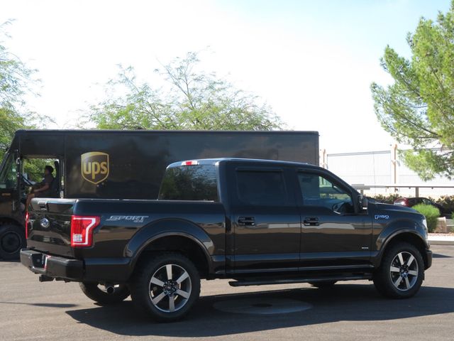 2017 Ford F-150 1OWNER XLT SUPERCREW 4X4 EXTRA  CLEAN AZ TRUCK ECOBOOST BLACK  - 22927594 - 5