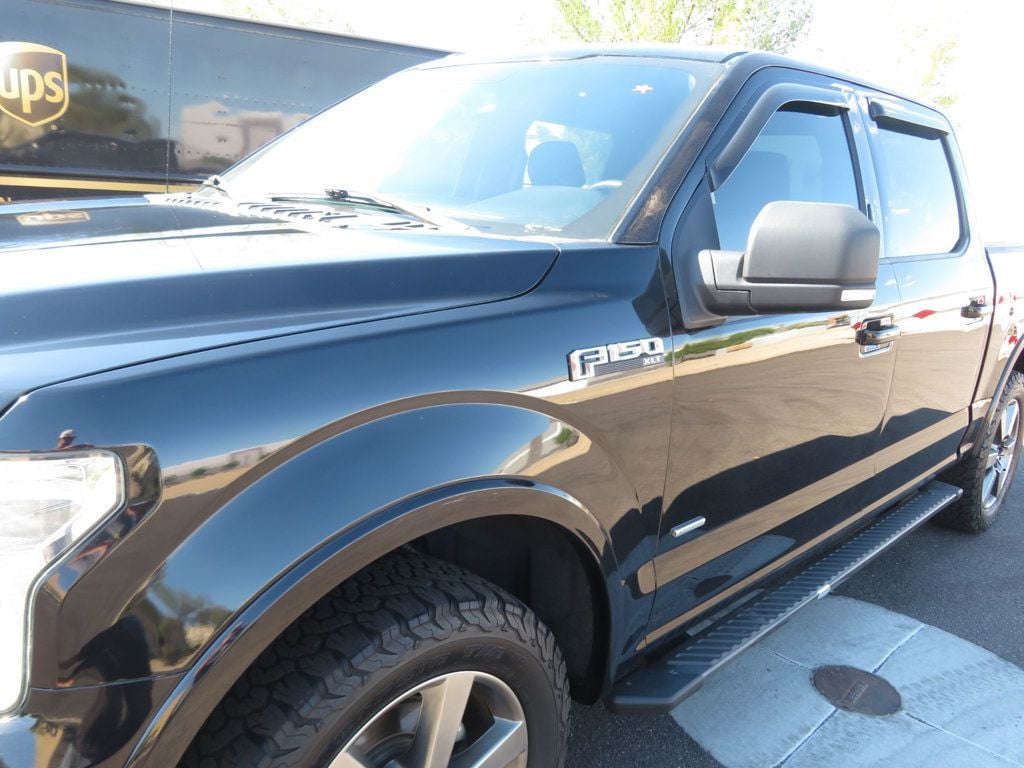 2017 Ford F-150 1OWNER XLT SUPERCREW 4X4 EXTRA CLEAN AZ TRUCK ECOBOOST BLACK - 22927594 - 7