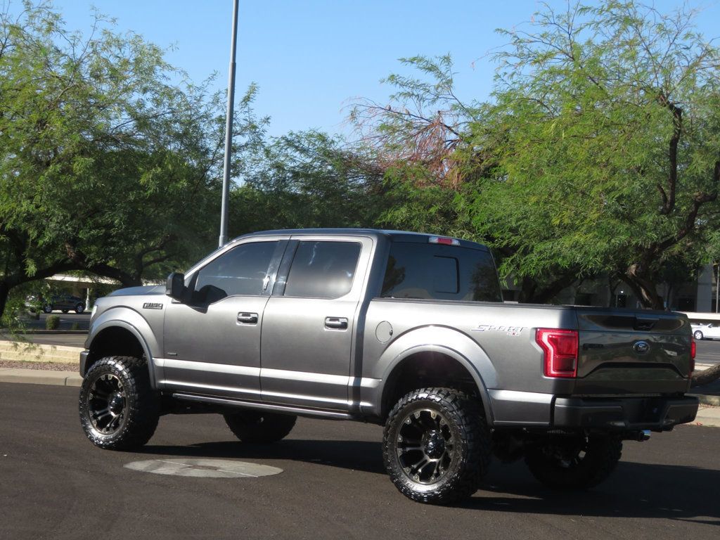 2017 Ford F-150 EXTRA CLEAN LIFTED LARIAT SPORT 4X4 SUPERCREW 2OWNERES  LEATHER  - 22650704 - 4